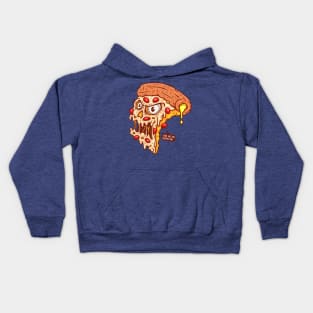 Pizza Monster Horror Kids Hoodie